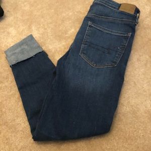 American Eagle Super Hi Rise Jegging Crop